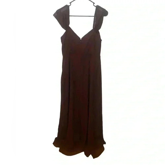 Birdy Grey Spence Cabernet Maxi Dress Size Large - Picture 3 of 5